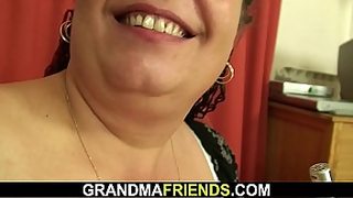 grandma fucking with young girl