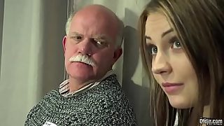 a older man fucking a younger woman