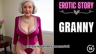 grandma first anal