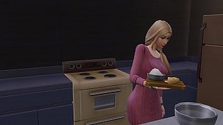 mom teaches his son how to fuck