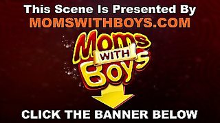 milf gets a young big cock