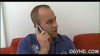 mom helps boy masturbate