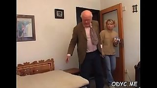 young girl get fucked with old man