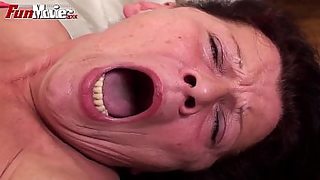 old chubby anal