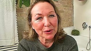 handjob cum swallow mom