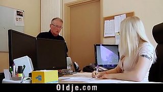 sex with boss young secretary old man bo